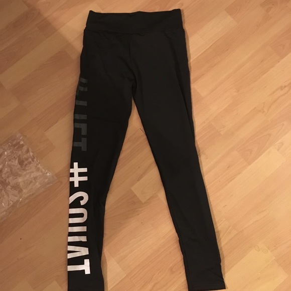 Lift and Squat Hashtag Leggings - Picture 4 of 6